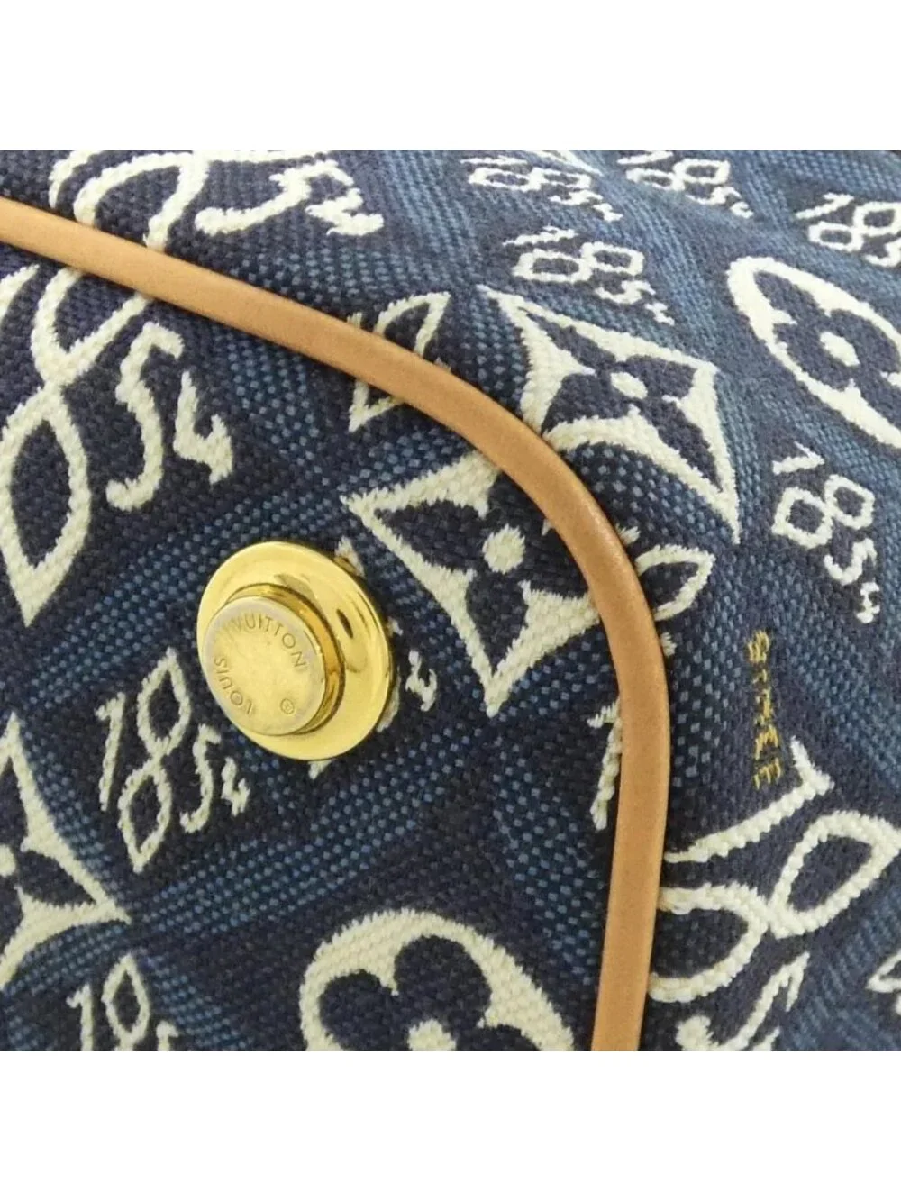 Louis Vuitton Vanity Bag Canvas Blue Bleu